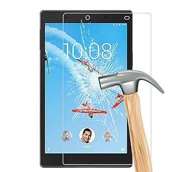 M.G.R.J® Tempered Glass Screen Protector for Lenovo Tab4 8 Tablet (8" inch)